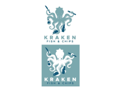 Kraken Fish & Chips logo