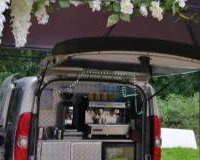 Coffee van with decor 1