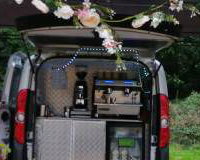 Glamorous coffee stand 
