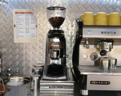 Coffee van - ready for the show
