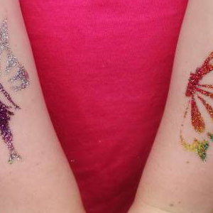 Glitter Tattoo Butterfly & Fairy