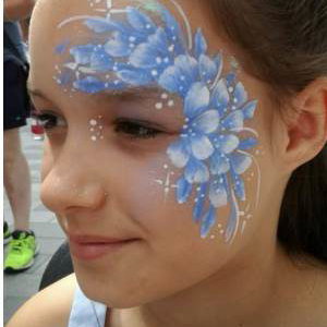Blue Festival Flowers