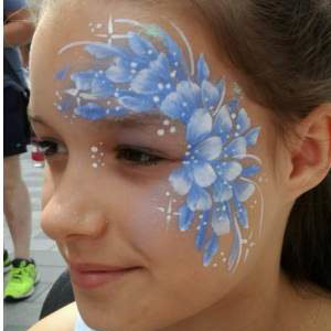 Blue Festival Flowers