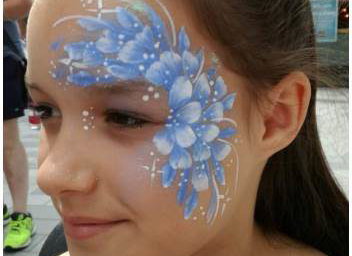 Blue Festival Flowers