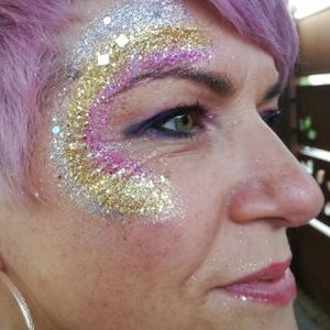 Three Colour Festival Glitter 
