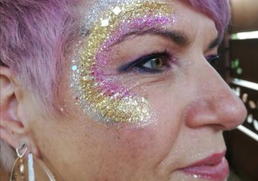 Three Colour Festival Glitter 
