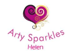 Arty Sparkles Helen Face & Body Painting logo