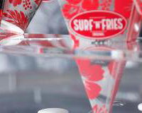 Surf N Fries packaging - a thing of beauty