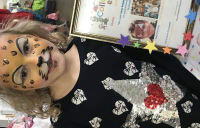 Leopard Facepaint