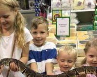 Up close and personal with Prince the python!