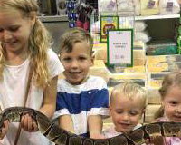 Up close and personal with Prince the python!