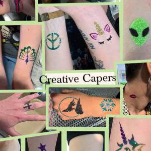 Glitter tattoos