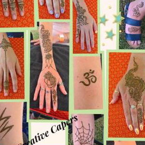A selection of Henna designs from an event 