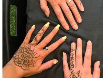 Friends designs at a company summer event