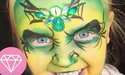 Glittergem face and body Art