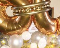 gold 80th bday