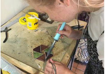 Mobile Stained Glass Class #3