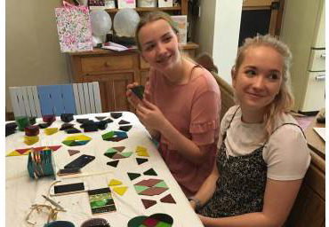 Mobile Stained Glass Class #5