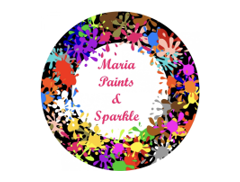 Maria Paints & Sparkle logo