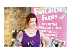 Fantastic Faces Face Painting Hull logo