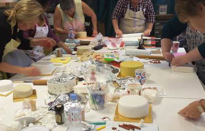 Picture showing a course in progress in Ely Cambridgeshire.