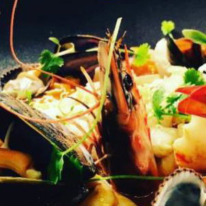 Seafood risotto 