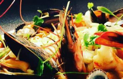 Seafood risotto 