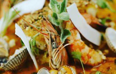 seafood curry with coconut
