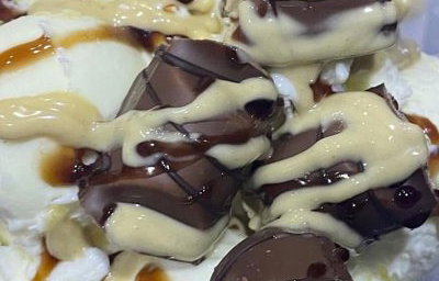 Ice cream bueno tray