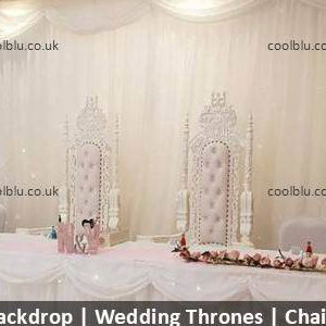 Luxury Starlit Wedding Curtain & Table Skirt sets