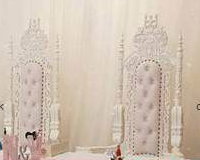 Luxury Starlit Wedding Curtain & Table Skirt sets