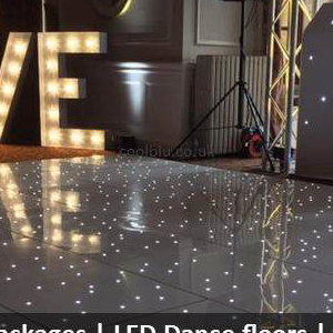 White Wedding Disco | DJ Packages | LED Dance floors 