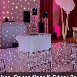 White Wedding DJ & Decor Packages