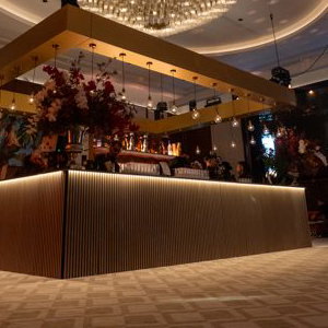 Chandelier bar at The Chancery Rosewood, Mayfair