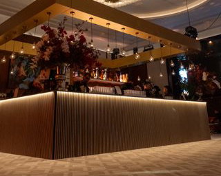 Chandelier bar at The Chancery Rosewood, Mayfair