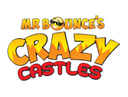 Mr Bounces Crazy Castles Logo
