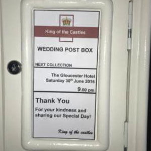 king of the castles glos post box 2