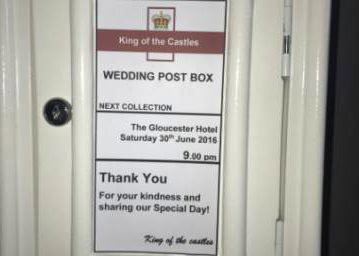 king of the castles glos post box 2
