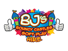 BJ's Bouncy Castles logo
