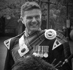 Cambridge Bagpiper