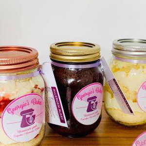 Large Cake Jars