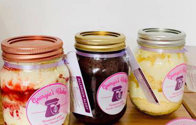 Large Cake Jars