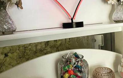 Candy cart close up 2