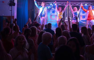 ABBA tribute band Kiss The Teacher