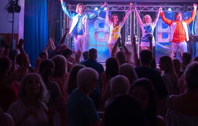 ABBA tribute band Kiss The Teacher