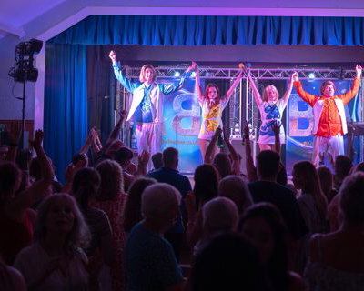 ABBA tribute band Kiss The Teacher