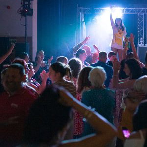ABBA tribute band Kiss The Teacher