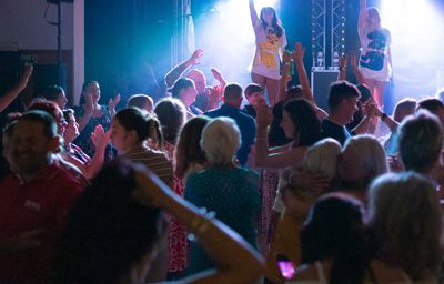 ABBA tribute band Kiss The Teacher
