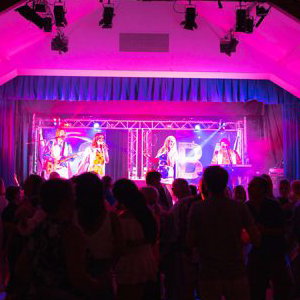 ABBA tribute band Kiss The Teacher
