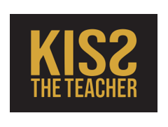 Kiss the Teacher ABBA tribute band logo